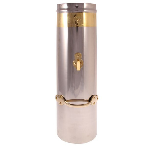 Double skin narrowboat chimney - double,
