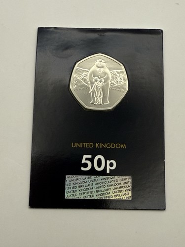 2019 the snowman - snowman, 50p