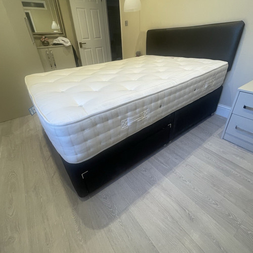 Double divan bed - divan,