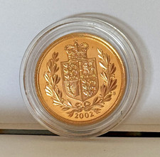 2002 Gold Sovereign Shield