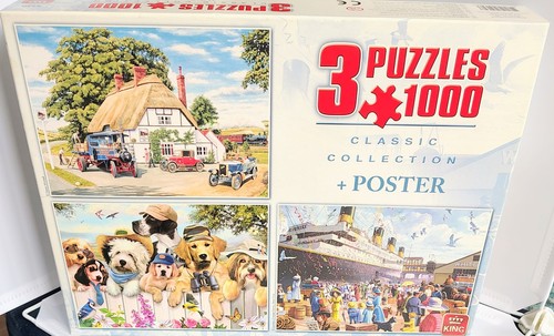 King jigsaw puzzles 1000 - puzzles, x