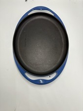 Le Crueset Cast Iron Griddle 31cm. Excellent Conditioned. Enamel Coating France