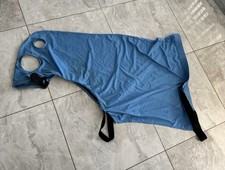 SHIRES LYCRA FULL FACE STRETCH HOOD WITH ZIP UP NECK MEDIUM MANE COVER