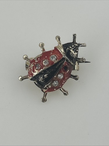 Vintage ladybug small pin - vintage,