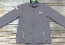 Genuine Lotus Cars Team Soft Shell Fleece Zip Up Jacket Men's L Large
