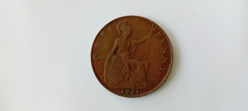 1921 king george - 5th, 1d