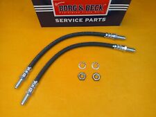 FORD ESCORT Mk2 RS MEXICO RS1600 RS2000 (1975-80) FRONT BRAKE HOSES PAIR