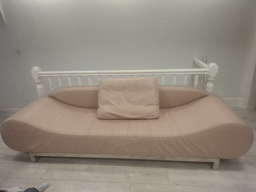 Pink leather chez - leather,