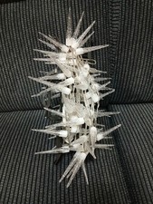 CHRISTMAS ICICLE LIGHTS 100  WHITE MULTI FUNCTION