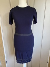 Jack Wills Dark Blue Dress Size 8 in very good condition