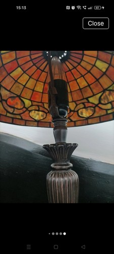 Tiffany style lamp with - style,