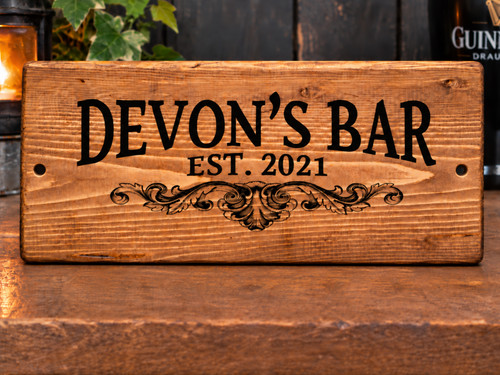 Personalised door sign custom - personalised,