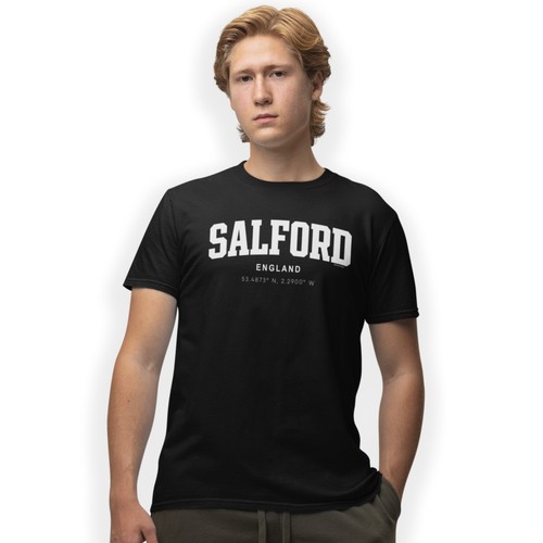 Salford varsity style print - varsity,