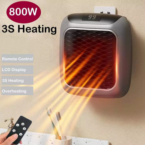 Mini electric heater - mini, wall