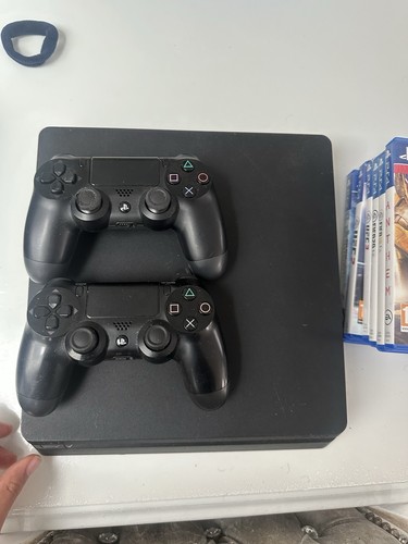 Sony playstation slim 500gb - 4,
