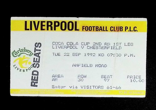 Liverpool chesterfield - liverpool, v