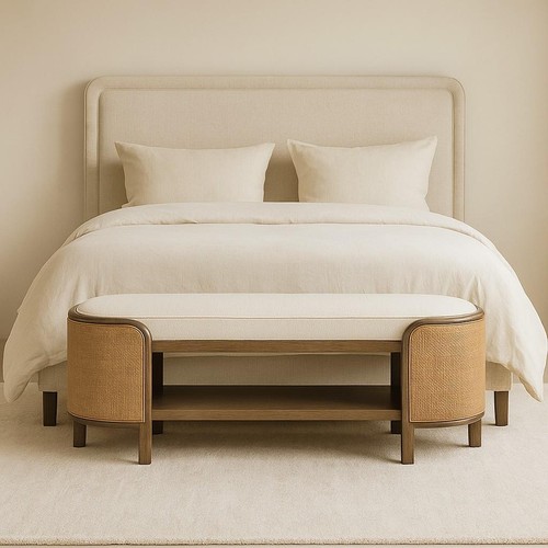 Richmond oval bench natural - oval,