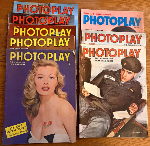 Vintage photoplay film tv - 7x, &