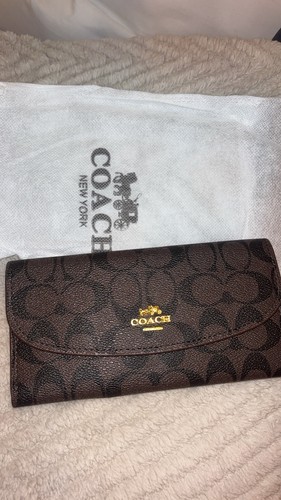 Long coach card holder - coach,