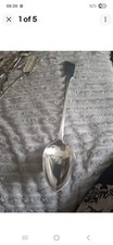 Very Large Silver Basting Spoon