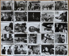 MAGNUM FORCE *CLINT EASTWOOD* 1973 ORIGINAL U.S SET OF 25 MOVIE STILLS NEAR MINT
