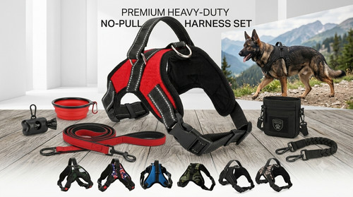 Dog harness pull adjustable - no,