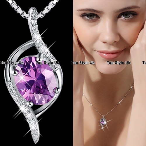925 sterling silver purple - silver,