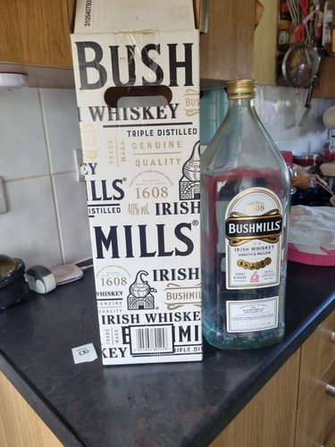Large bushmills empty - bushmills, irish