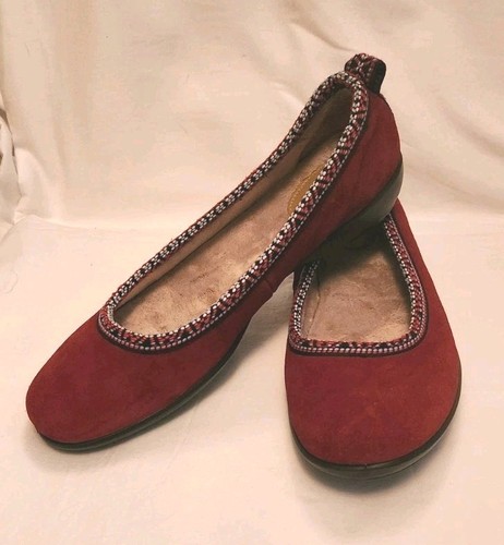 Hotter honey maroon suede - hotter,