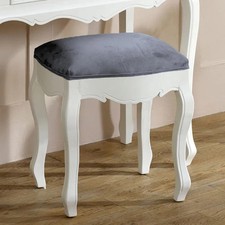 White Dressing Table Stool