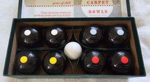 Vintage banda carpet bowls - b&a,