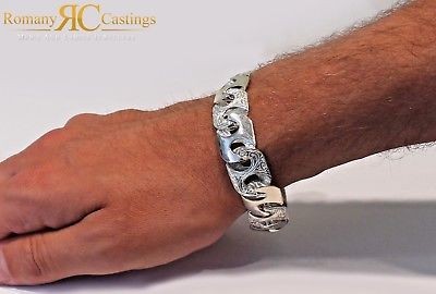 Men 9ct white gold - gold, solid