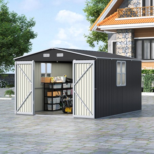 10ft garden shed lockable - 10ft,
