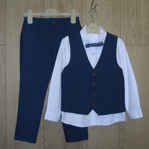 Next boys navy blue trousers - next,