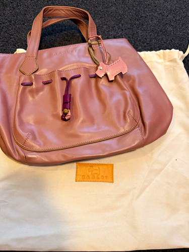 Radley pink leather - radley, large