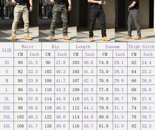 Mens cargo combat trousers - mens,