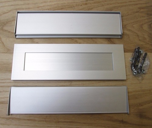 Aluminium letter box postal - aluminium,