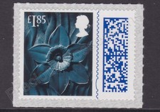 GB SG W164 MNH MINT STAMP QEII 2022 WALES £1.85 DAFFODIL Regional BARCODE