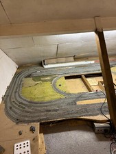  OO gauge (PECO track) -model railway layout with 36 electric points, track etc.