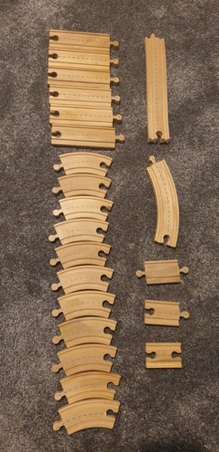 Wooden reversible railway - wooden,