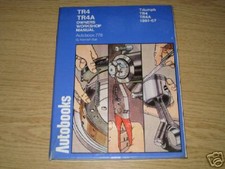 Reparaturanleitung Triumph T4 / T 4 + TR4 A, Baujahre 1961 - 1967