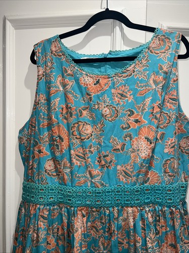 Monsoon sleeveless dress - sleeveless, 100%
