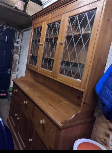 Solid pine welsh dresser large - welsh,