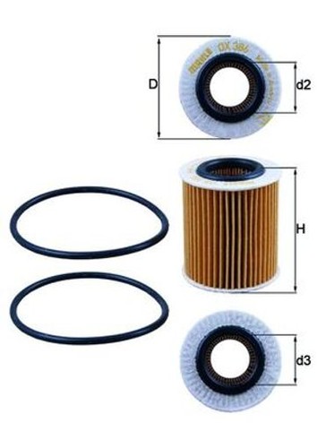 Fits filtry knecht mahle - fits,