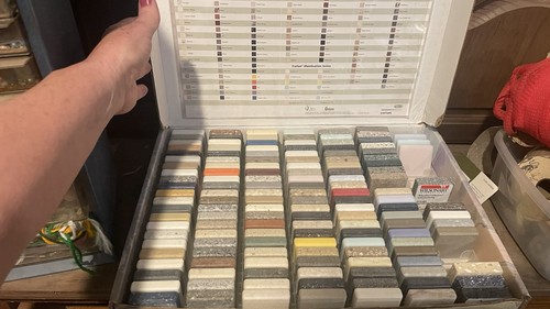 Corian solid surface sample - surface,