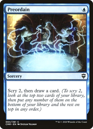 Mtg preordain commander - mtg,