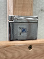 KW KAWEE Gas Lighter, Vintage Chrome Lighter, Untested 