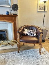 Chesterfield Leather Armchair