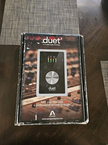 Apogee duet usb audio - apogee,