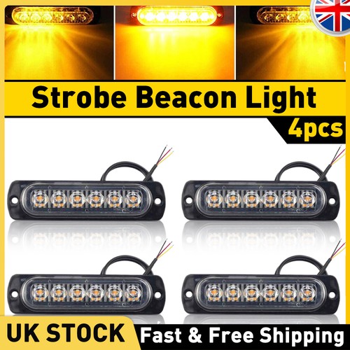 4pcs 6led strobe light - strobe, bar